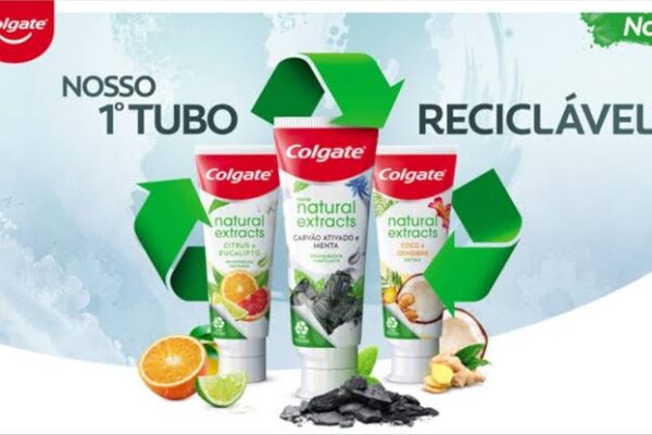 Colgate cria pasta de dente reciclável 